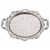 Amartej Shining Silver Star Multipurpose Serving Tray for Fruits Dry Fruits - Delivered Directly from Factory