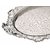 Amartej Shining Silver Star Multipurpose Serving Tray for Fruits Dry Fruits - Delivered Directly from Factory