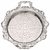 Amartej Shining Silver Star Multipurpose Serving Tray for Fruits Dry Fruits - Delivered Directly from Factory