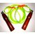 Skipping Rope Minar Type Assorted Colors  Shisham Wood Handle
