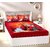 Welhouse India Velvet 1 Double Bedsheet  2 Pillow Cover