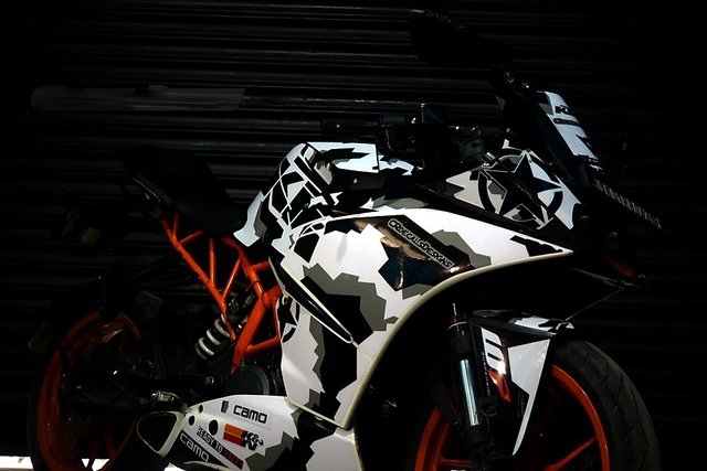 Buy CR Decals KTM RC Custom Decals/ Stickers/ Wrap Full Body CAMO ...