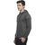 Lambency Men's Grey Hooded Sweatshirt