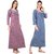 Kismat Fashion Winter Wear Woolen Hosiery Multi Color Long Nighty Pack Of 2