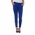 Blue /Magenta Colour warm soft wollen pant or trousers