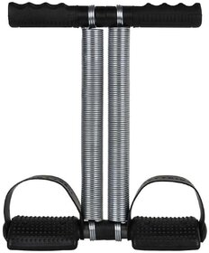 Tummy Trimmer Sports Double Spring Abdominal Exerciser - Black fitnessCode-x12.