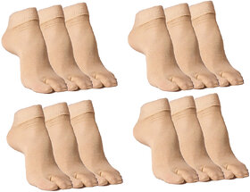 Kotton Labs Women's  Ankle Socks Pack of 12