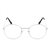 Royal Son Round Sunglasses For Men and Women (RS0021DP-SF50Transparent Lens)