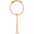Kord Store Fashion Jewellery gold and white Traditional Gold Plated Bracelet for Girls and Women.