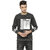 Campus Sutra Men's Grey Round Neck Sweatshirts