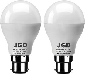 JGD ELECTRONIC LED BULB 9 Watt (cool day light 6500-7500K)