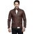 Emblazon Men's Brown Leather Jacket
