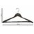Rema Heavy Duty Natural Wood Cloth Hangers- set of 6 pcs sets