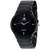 IIK Round Dial Black Metal Strap Analog Watch for Men