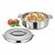 Rema - Insulated Stainless Steel Casserole Hot Pot Food Storage Box, 3500ml Roti Chapati Casseroles With Handle, Keeps F
