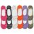 Sparkle Cotton Colorful Footies Womens Hidden Foot No Show Liner Socks Cotton loafer Plain ( 3 Pairs)