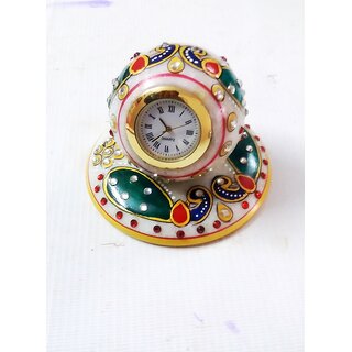 Marble Table Clock.