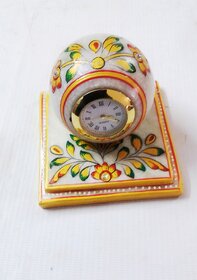 Marble Table clock.