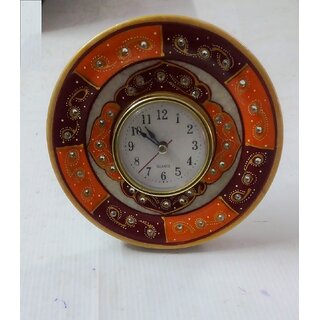 Marble 6 inch clock.