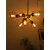 Fos Lighting Branching 8 Light Antique Copper Chandelier