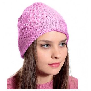 ch fashion Girls Woolen warm Cap for Ladies women , girls