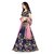 janvi sales women's designer blue embroidered lehenga choli with net dupatta (jvsf-11)