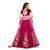 janvi sales women's designer pink embroidered lehenga choli with net dupatta (jvsf-12)