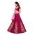 janvi sales women's designer pink embroidered lehenga choli with net dupatta (jvsf-12)