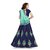 janvi sales women's designer blue embroidered lehenga choli with net dupatta (jvsf-18)