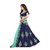 janvi sales women's designer blue embroidered lehenga choli with net dupatta (jvsf-18)