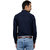 Vida Loca Dark Blue Color Cotton Designer Plain Shirt For Men