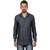 Vida Loca Dark Blue Color Denim Designer Plain Shirt For Men