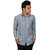 Vida Loca Grey Color Denim Designer Printed Shirt For Men