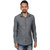Vida Loca Dark Blue Color Denim Designer Printed Shirt For Men