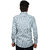 Vida Loca Blue Color Cotton Designer Printed Shirt For Men