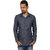 Vida Loca Dark Blue Color Denim Designer Printed Shirt For Men