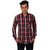 Vida Loca Black Color Cotton Designer Checkered Shirt For Men