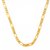 Combo of Salman Khan Bracelet, Golden Sachin Chain And Cutting leather Bracelet By GoldNera