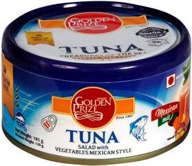 Golden Prize Tuna Salad with Vegetables Mexican Style 185Gms