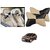 Auto Addict Square Beige Black Neck Rest Cushion Pillow Set Of 2 Pcs For Volkswagen Vento