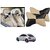 Auto Addict Square Beige Black Neck Rest Cushion Pillow Set Of 2 Pcs For Volkswagen Beetle