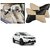 Auto Addict Square Beige Black Neck Rest Cushion Pillow Set Of 2 Pcs For Nissan Qashqai