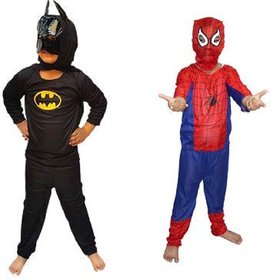 Kaku fancy dresses Combo Super Hero Costume,CosPlay Costume,California Costume For Kids School Annual function/Theme
