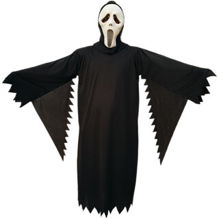 Kaku Fancy Dresses Black Ghost Halloween Costume/California Costume For Kids School Annual function/Theme Part