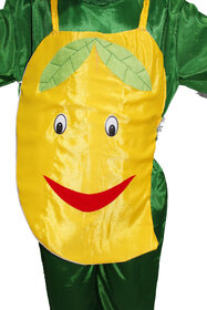 Kaku Fancy Dresses Mango Fruits Costume only cutout with Cap For Kids Annual function/Theme Party/Competition