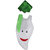 Kaku Fancy Dresses Radish Vegetables Costume only cutout with Cap For Kids Annual function/Theme Party/Competition