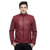 Lambency Men's Maroon Jackets