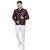 Lambency Men's Maroon Jackets