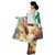 Nirosaa Multicolor Weightless Georgette Digital Print Designer Saree With Unstitched Blouse Piece