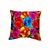 Super Textile Industry 3D Digital Printed Jute Cushion Covers (16x16 Inches) - Pack of 5 (Design 14)